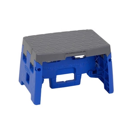 Cosco Cosco 8.46 in. H X 14.02 in. W X 9.84 in. D 300 lb. capacity 1 step Plastic Folding Step Stool 11-903-BGR4